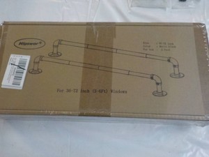 IndoorOutdoor Curtain Rods - set o...