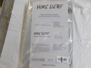 One Pair Grey Home Derf Black Out C...