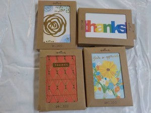 4 Pkgs Thank-you Cards...