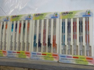 4 Lifelines Scented Lava Pens Sets...