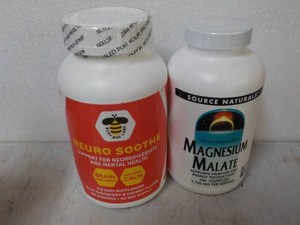 Neuro Soothe and Magnesium Malate...
