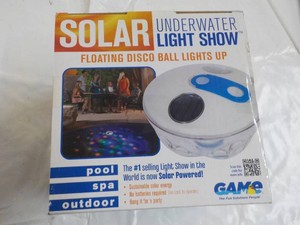 Solar Underwater Light Show...