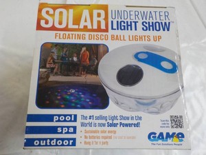 Solar Underwater Light Show...