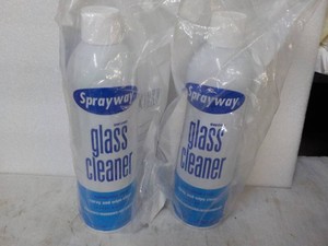2 cans Spray way Glass Cleaner...