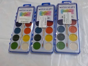 3 Water Colors Sets...