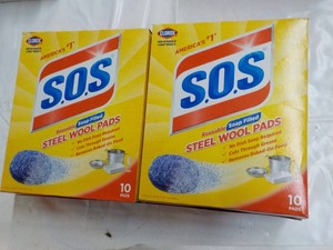 2 Clorox S.O.S. 20 pads per box...