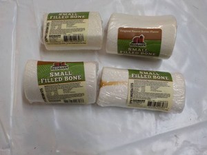 4 Redbarn Small Filled Bones for Pe...