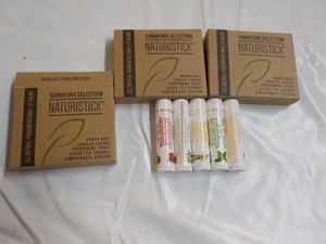 15 Naturistic Beeswax lip Balms...