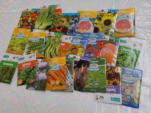 25 Seed Packets...