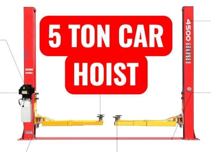 SDLANCH 10,000 Pound Two-Post Lift Car Hoist (IRTPL) - gray