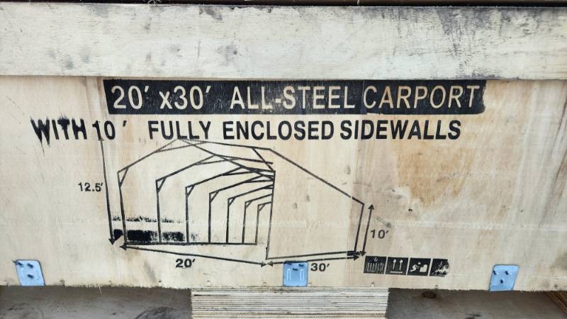 SDLANCH High End Carport 20 x 30 (SDLC2030)