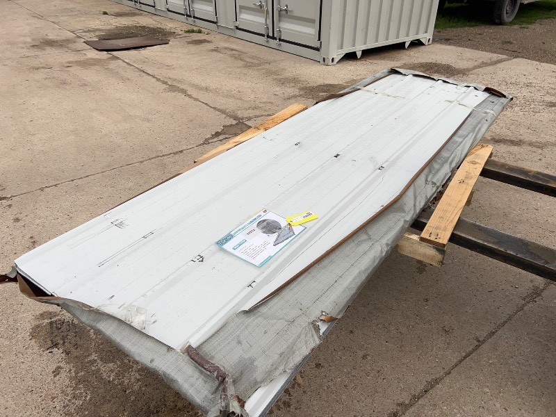 FUTURE 50PCS Galvalume Steel Siding Roofing, White - 10ft sheets (FT-XH50)