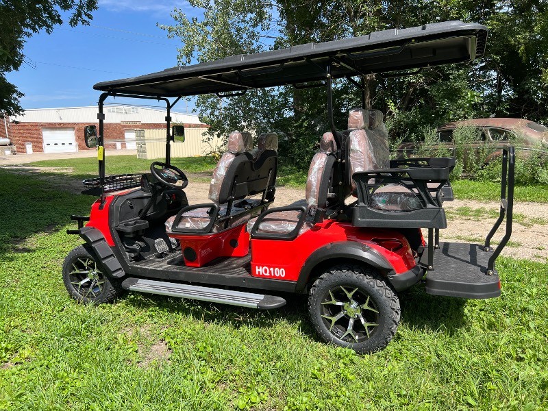 2026 SDLANCH 6-Person Electric Golf Cart (SDLGC100) Red