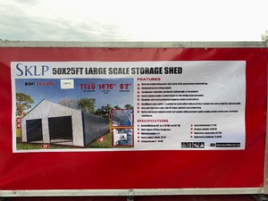 FUTURE 50x25 Storage Shed (FT-S5025)