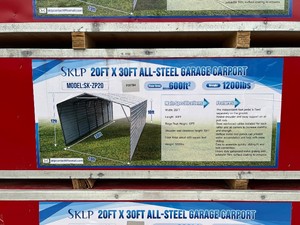 SKLP All-Steel Garage Carport (SK-ZP20)