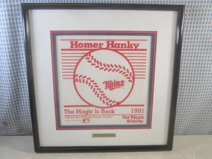 (FS) Framed Vintage Minnesota Twins...