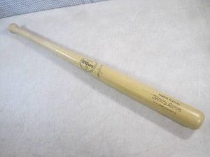 (F-1) Vintage Wood Hank Aaron Wilso...