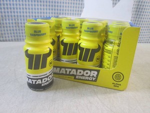(B-1) 12 Bottles of Matador Energy ...