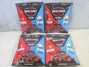 (B-2) 4 Bags of Jack Links Duos Buf...