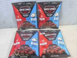 (B-2) 4 Bags of Jack Links Duos Buf...