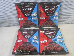 (B-3) 4 Bags of Jack Links Duos Buf...