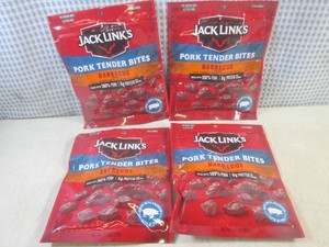 (B-3) 4 Bags of Jack Links Barbecue...