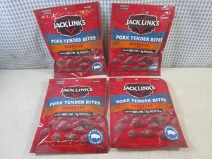 (B-1) 4 Bags of Jack Links Barbecue...