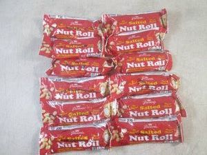 (B-1) 12 Salted Nut Roll Candy Bars...