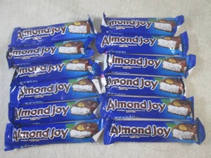 (B-1) 12 Almond Joy Candy Bars Past...