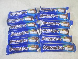 (B-1) 12 Almond Joy Candy Bars Past...