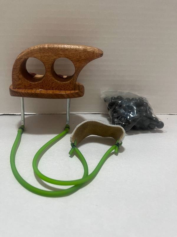 Hand Crafted Fling Shot Game  New