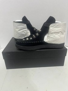 Genuine NIB COACH Roccasin Cut Out Suede Black 5.5