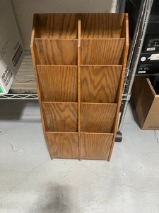 Vintage Wooden Hanging Letter Sorter 24