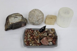 Mixed Rock and Mineral Specimens - Assorted Display Pieces