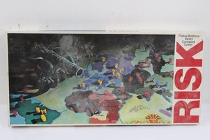 Vintage Risk Parker Brothers World Conquest Game