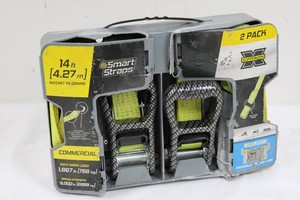 Smart Straps X Carbon 14 Ft Ratchet Tie Downs 2-Pack