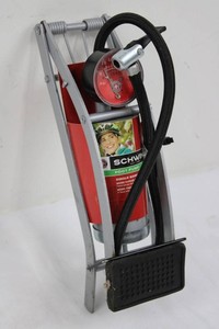 Schwinn SW75235-4 Foot Pump 100 PSI With Gauge & Accessories