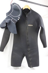 Tilos Wetsuit Set With Hood and Vest Size XL  XXL