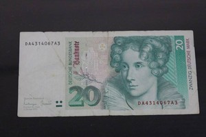 20 Deutsche Mark Banknote