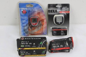 Schwinn & Bell Cycle Computers, Bontrager Tubes Mixed Lot