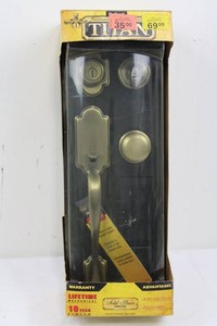 Titan Solid Brass Handleset ANSI Grade 2 Security
