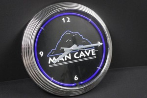 Man Cave Neon Clock - Working Clock, Neon Light Not Working