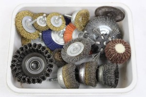 Mixed Lot of Rotary Wire Brushes & Buffing Wheels