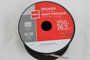 RCA AH16250SR 16-Gauge Speaker Wire 100Ft Spool