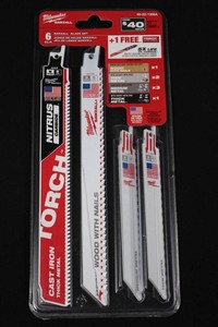 Milwaukee 49-22-1306A Sawzall Blade Set - Sealed 6-Piece
