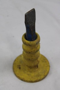 Yellow Safety Base Hand Tool With Steel Blade
