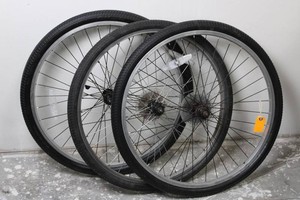 26x1.75 Bicycle Wheel Set (Lot of 3)