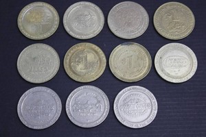 Mixed Lot Casino Gaming Tokens