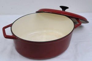 Enamel Cast Iron Dutch Oven With Lid