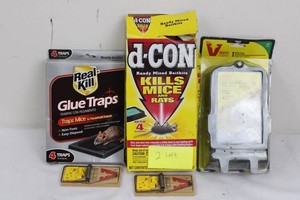 Real-Kill, d-CON & Victor Pest Control Mixed Lot